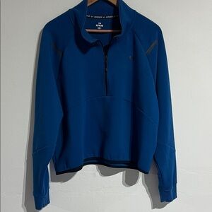 Under Armour Women's Cobalt Blue Half Zip Sweatshirt